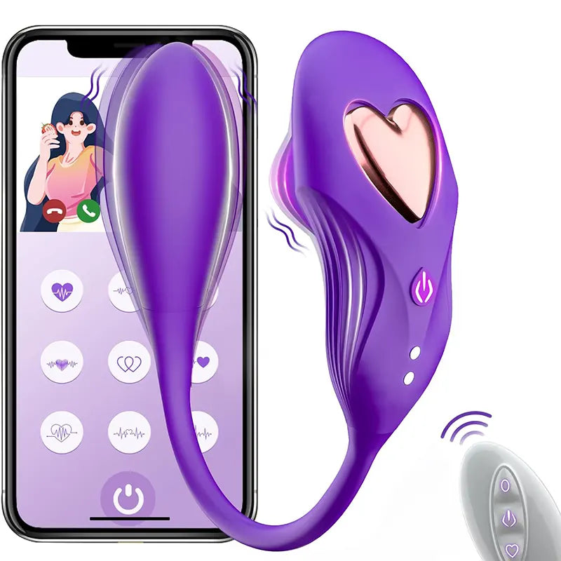 2-in-1 APP Wearable G-spot Vibrator