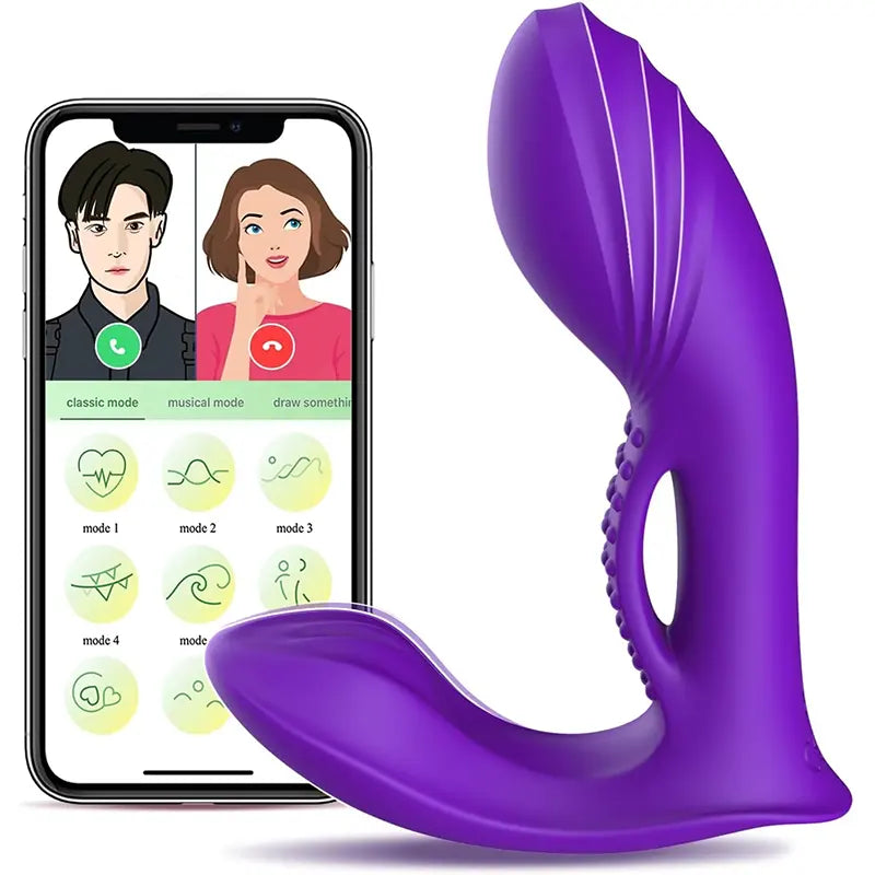 IntimiSync Dual-Action Wearable Vibrator