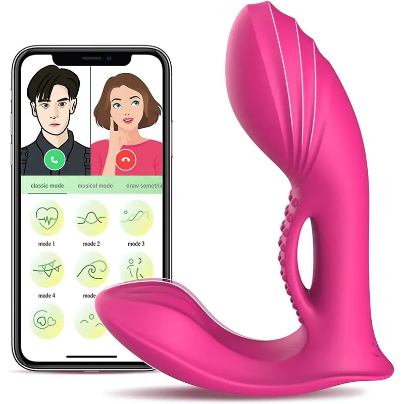 IntimiSync Dual-Action Wearable Vibrator