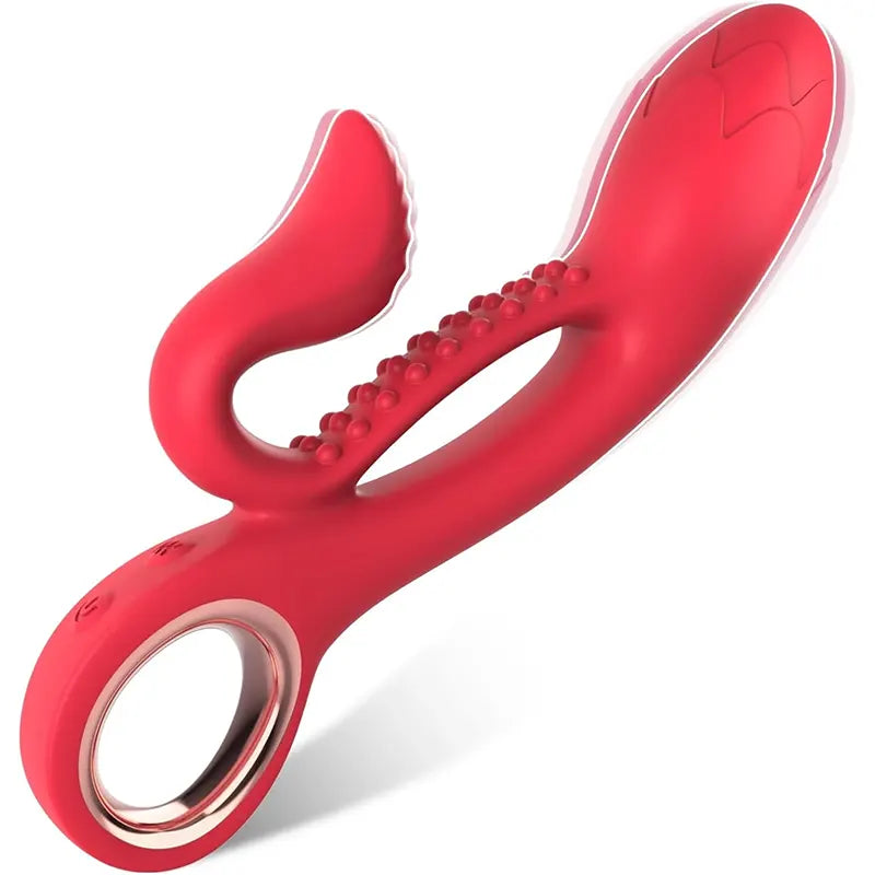 Pure Ecstasy Dual-Action G-Spot & Clitoral Rabbit Vibrator
