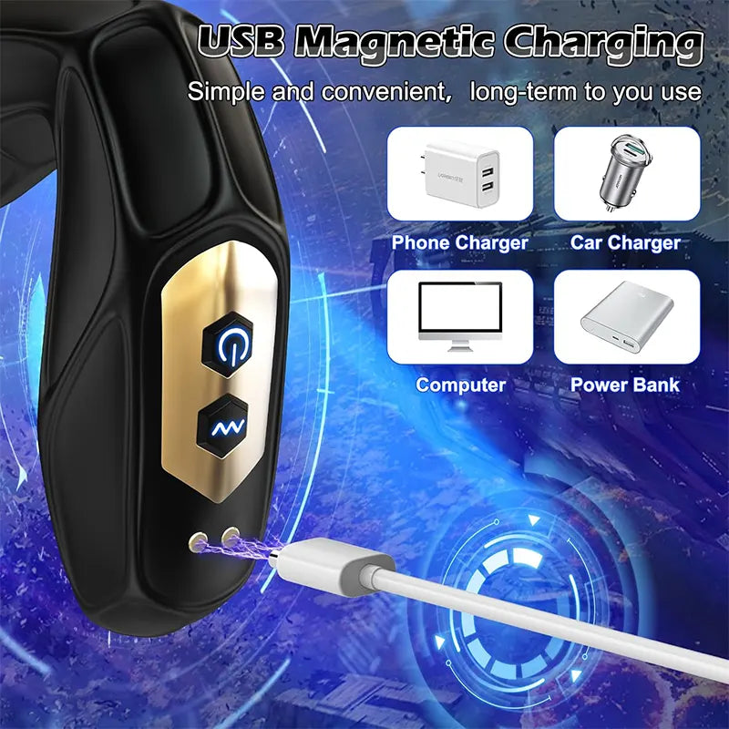 Rotating Anal Vibrator with Remote Control