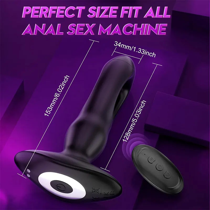 Remote-Controlled Flapping Prostate Toy
