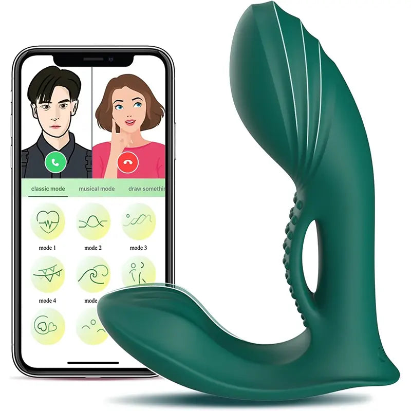 IntimiSync Dual-Action Wearable Vibrator
