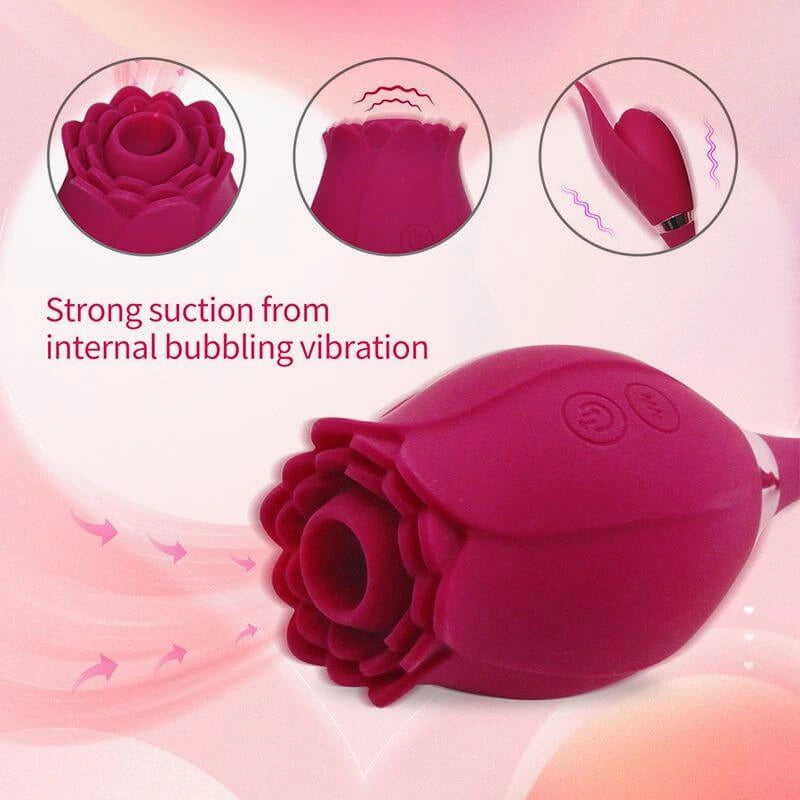 Rose Resonance Sucking Vibrator