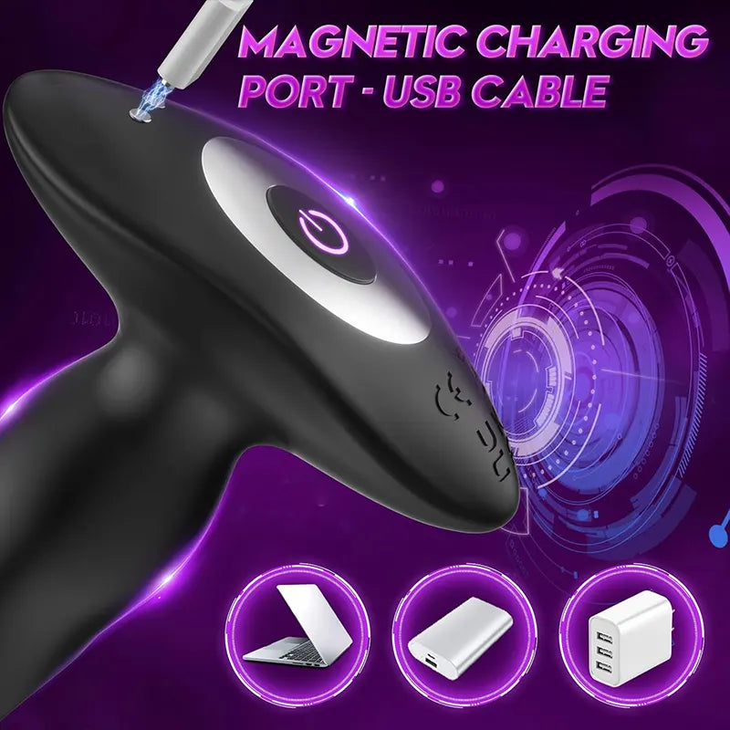 Remote-Controlled Flapping Prostate Toy