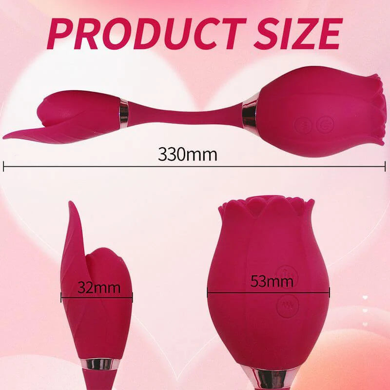 Rose Resonance Sucking Vibrator