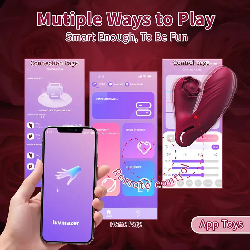 Petal Touch Finger Vibrator