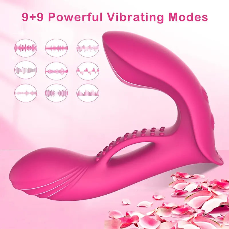 IntimiSync Dual-Action Wearable Vibrator