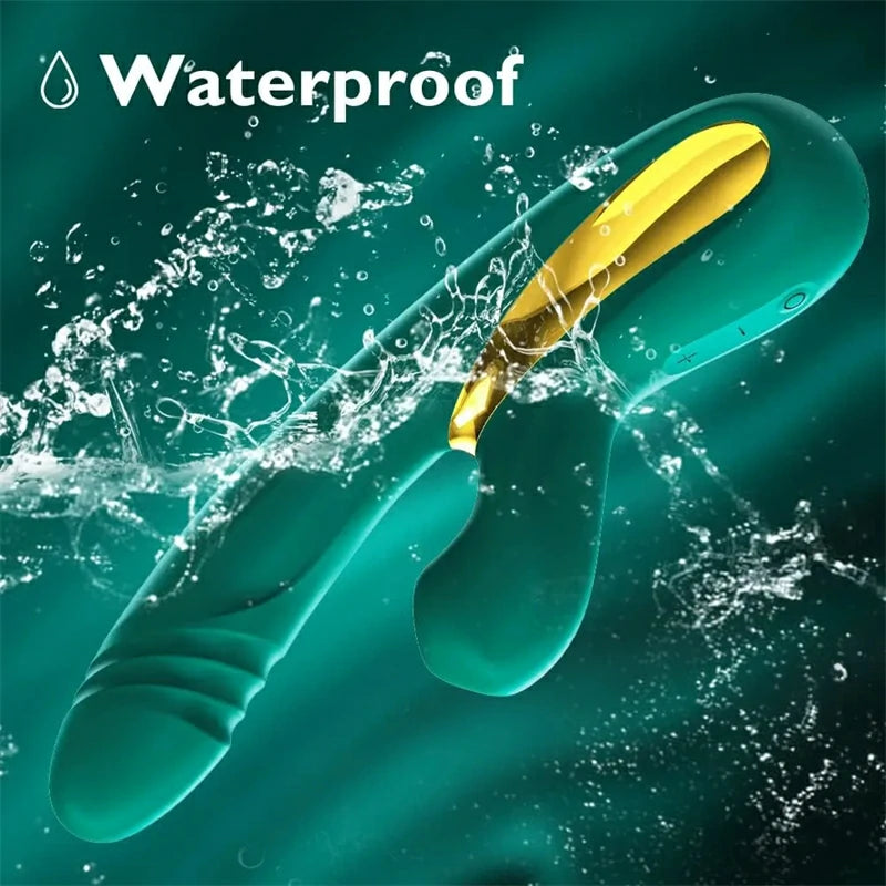 2-in-1 Vibrating and Licking Masturbator: Dual Stimulation