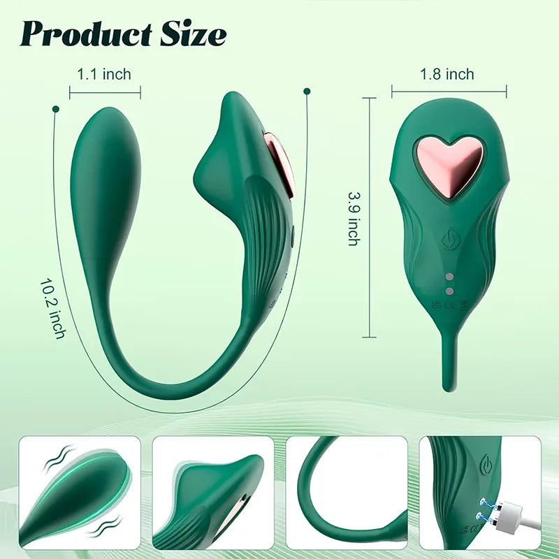 2-in-1 APP Wearable G-spot Vibrator