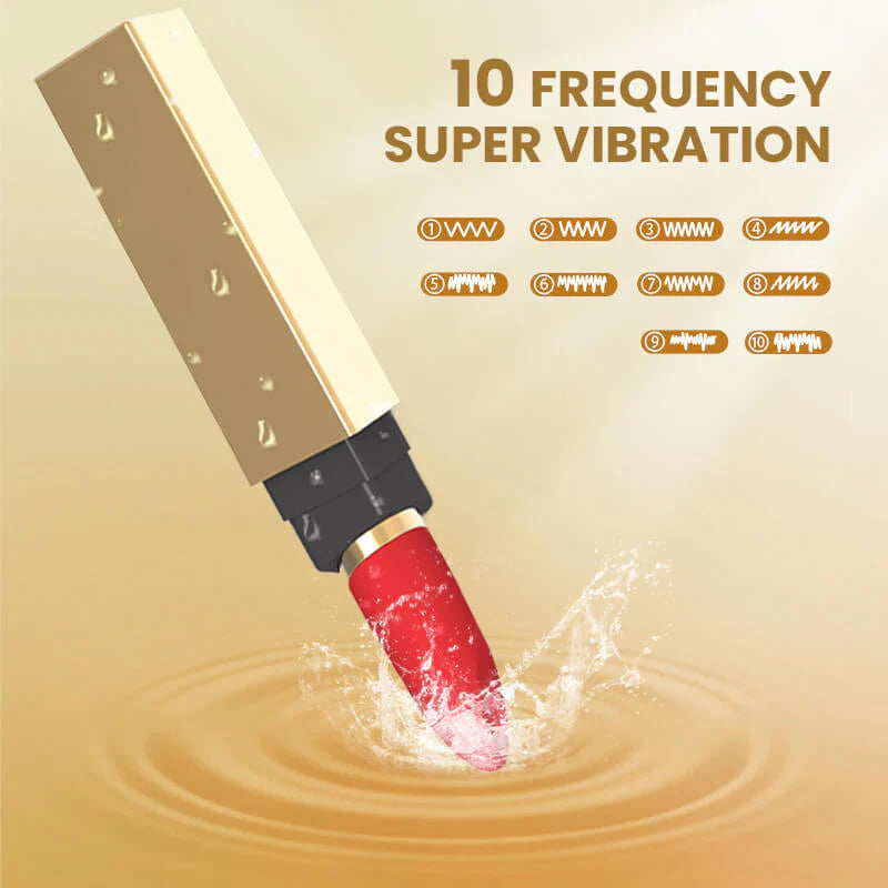 Triple Lipstick Sucking Vibrator