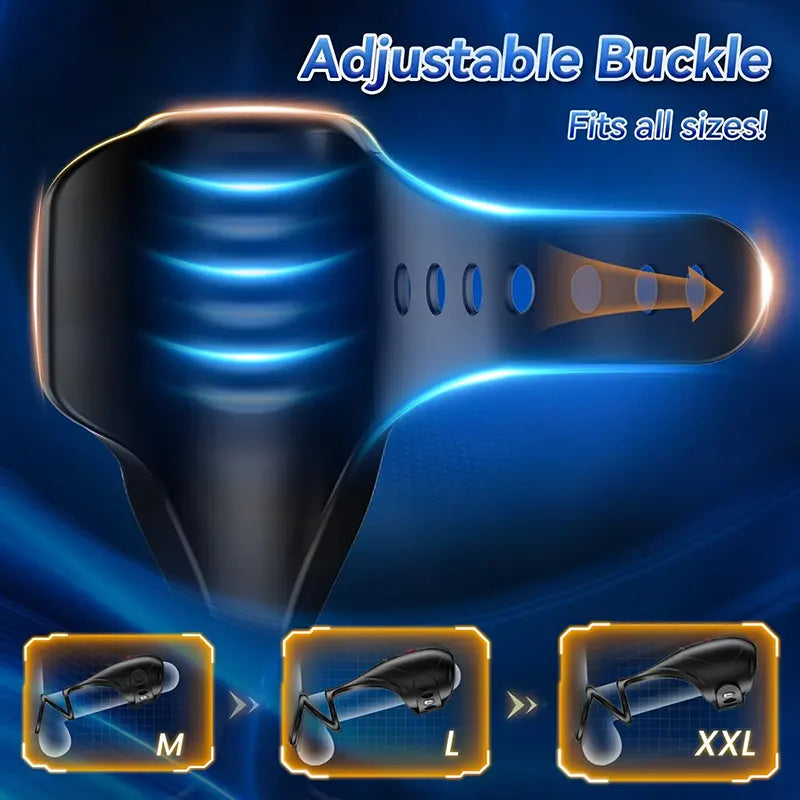 Adjustable Automatic Penis Vibrator with APP Control