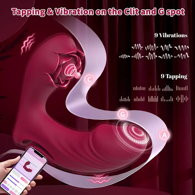 Petal Touch Finger Vibrator