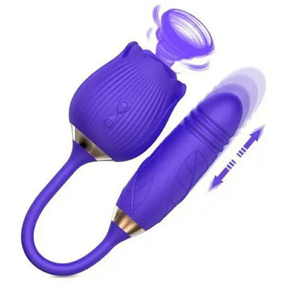 rose toy clit sucker vibrator red