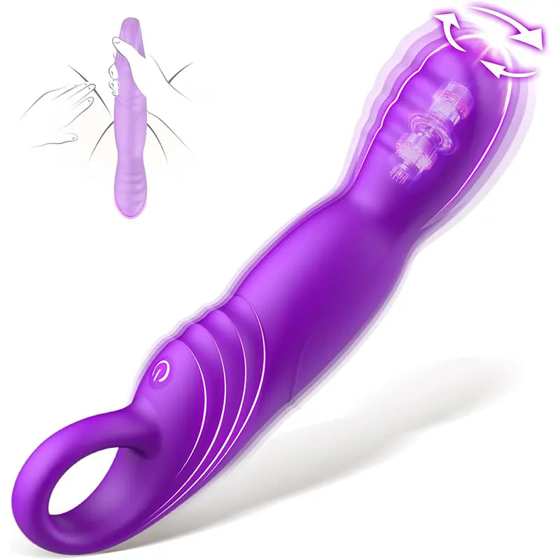 Wave Insertion Stimulation Pleasure Vibrator