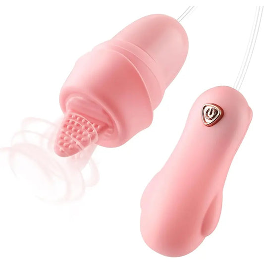 Double Headed Bear Tongue Clitoral Vibrator
