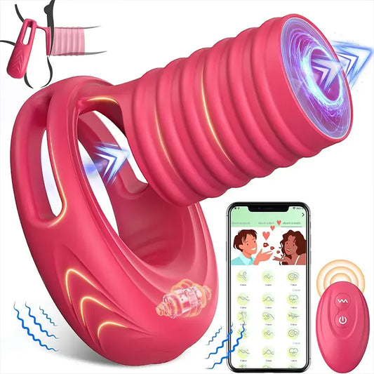 APP Elastic Sleeve Pleasure Penis Ring