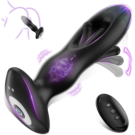 Remote-Controlled Flapping Prostate Toy