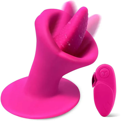 Suction Cup Rose Clitoral G-spot Vibrator