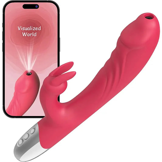 VisionRave G-Spot Rabbit Vibrator with Camera