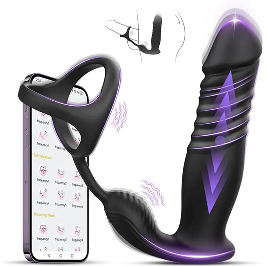 3 in 1 APP Insertion of G-Spot Penis Ring