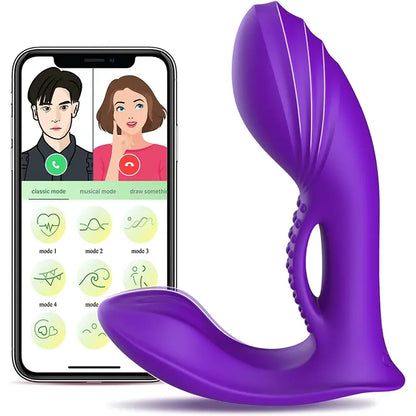 IntimiSync Dual-Action Wearable Vibrator