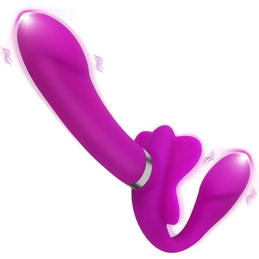Strapless Pleasure Couple Vibrator