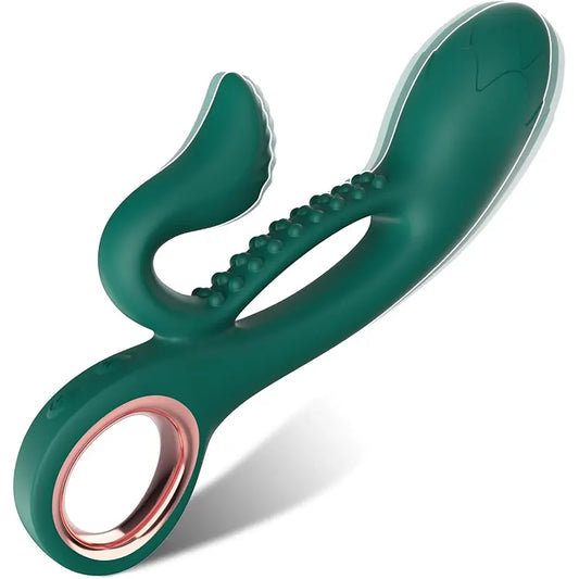 Pure Ecstasy Dual-Action G-Spot & Clitoral Rabbit Vibrator 