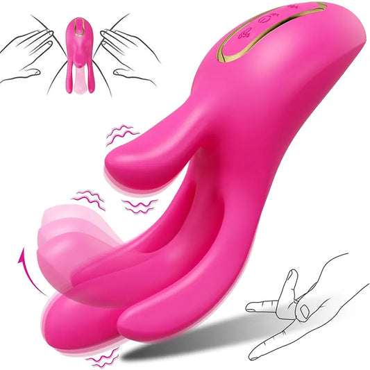 Finger Stimulating Clitoral G-spot Vibrator