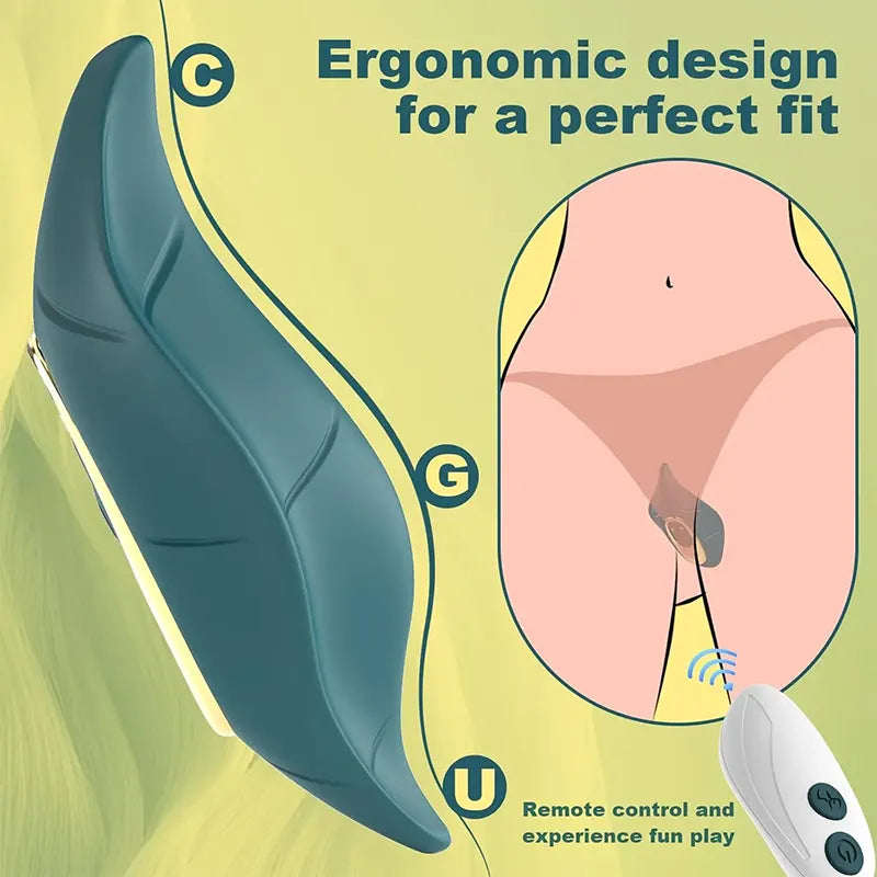 Leaf Remote-Controlled Vibrator
