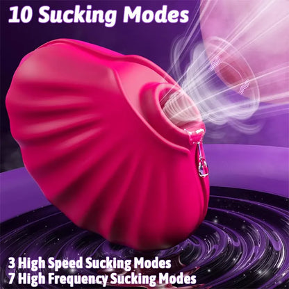 Rose Clitoral Sucking Vibrating Stimulator
