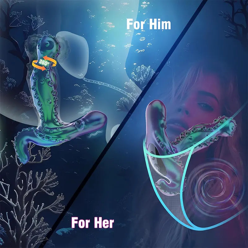 Octopus Tentacle G-Spot Prostate Massager