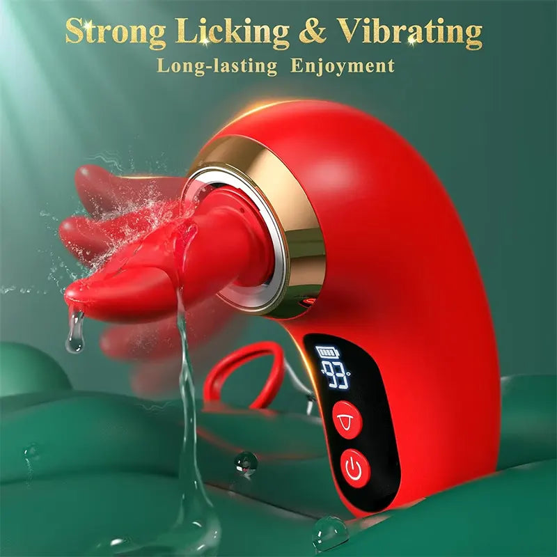 LickLux Wireless App-Controlled Clitoral & Nipple Stimulator