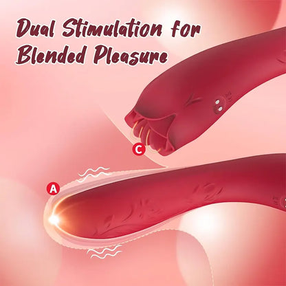 Bliss Lick Dual-Sensation Clitoral Vibrator
