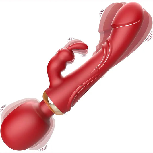 3-in-1 Dual Head G-Spot Pleasure Vibrator