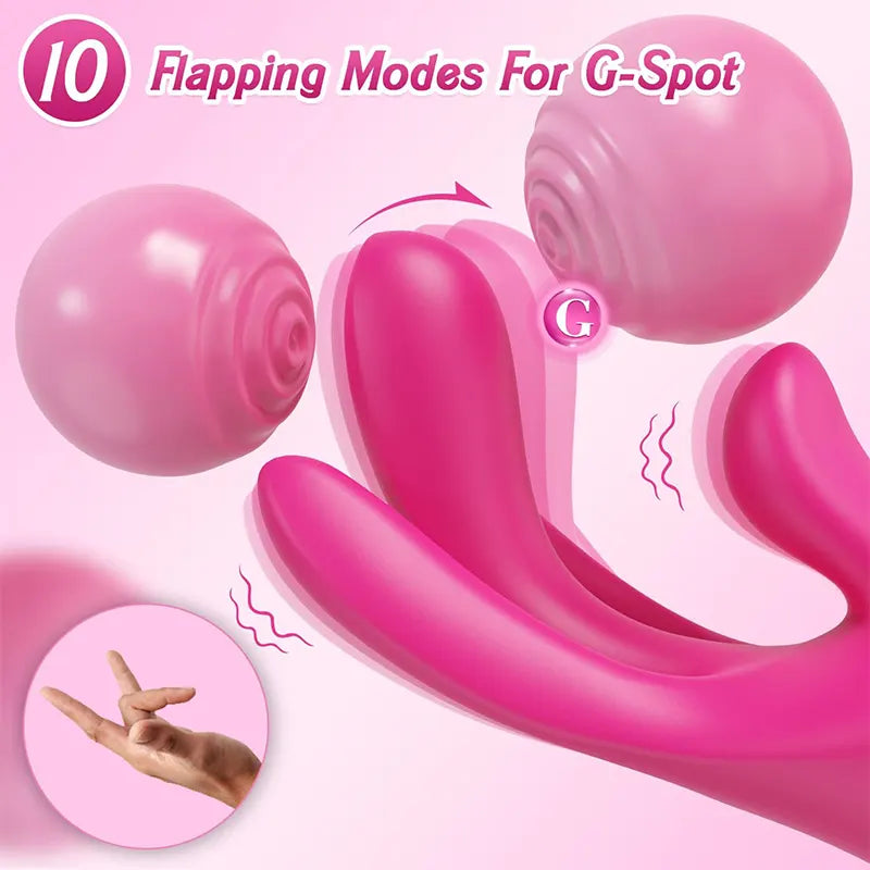 Finger Stimulating Clitoral G-spot Vibrator