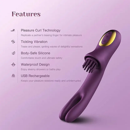 GlimmerTouch Clitoral Tickling Vibrator