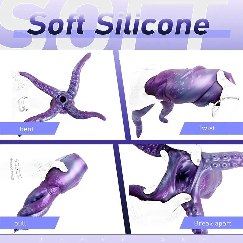 Octopus Texture Silicone Stroker