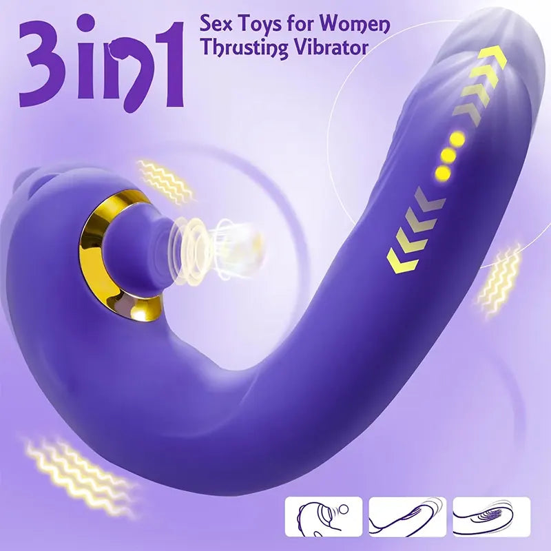 Little Sea Lion 3-in-1 Vibrator
