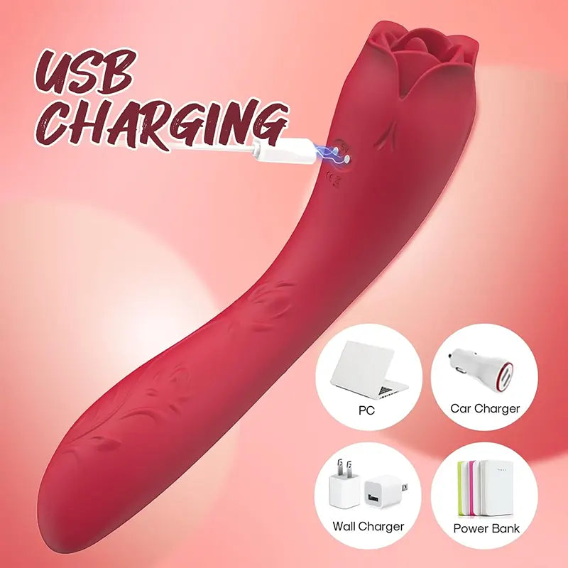 Bliss Lick Dual-Sensation Clitoral Vibrator