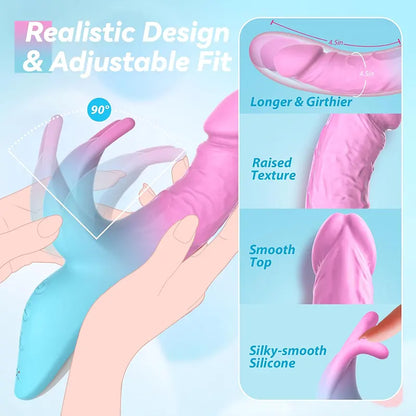 5 in 1 Rabbit Heated Telescopic G-Spot Vibrator