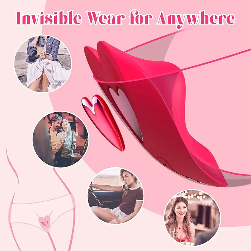 Whisper Vibe Remote-Controlled Wearable Vibrator