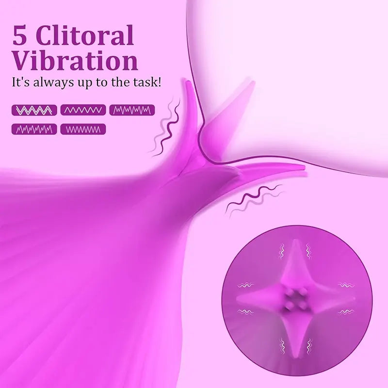 2-in-1 Onion Sucking G-spot Vibrator