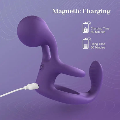 SyncWave Vibrating Couples Cock Ring