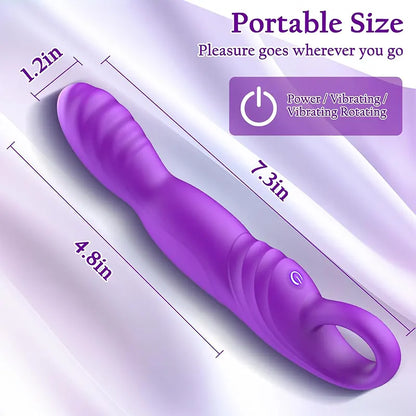 Wave Insertion Stimulation Pleasure Vibrator