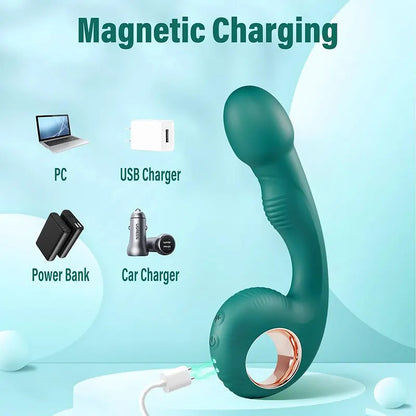 ErgoGrip G-Spot Vibrator with 10 Vibration Modes