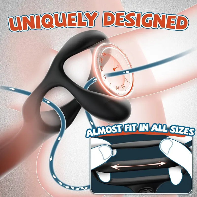 4-in-1 Rotating Prostate Massager & Anal Beads