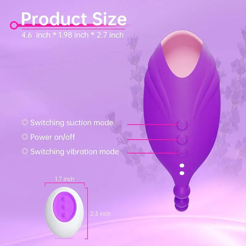 2 in 1 Clitoral Sucking Pleasure Sex Toys