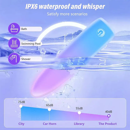 Gradient Bullet Vibrator - 10 Vibration Options 