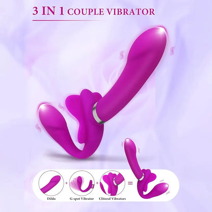 Strapless Pleasure Couple Vibrator